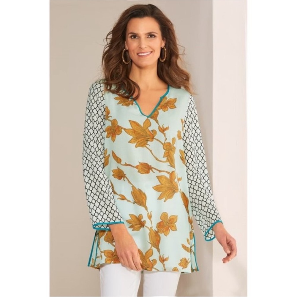Soft Surroundings Ophelie Modal Tunic Top